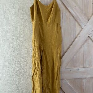 Old Navy Mustard Jumpsuit
